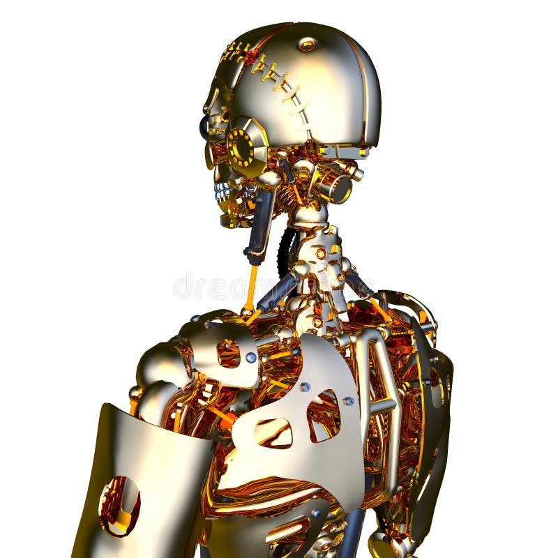 Robot stock illustratie