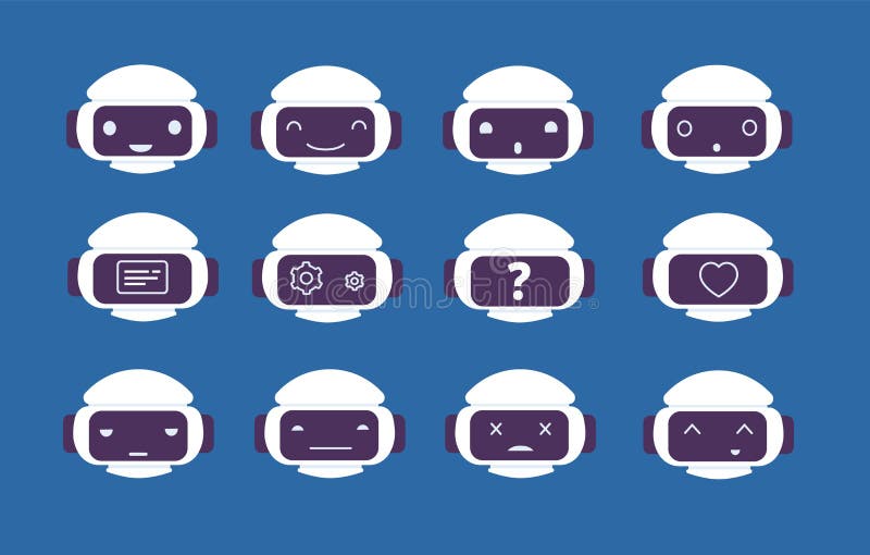 icon bot face icon bot face