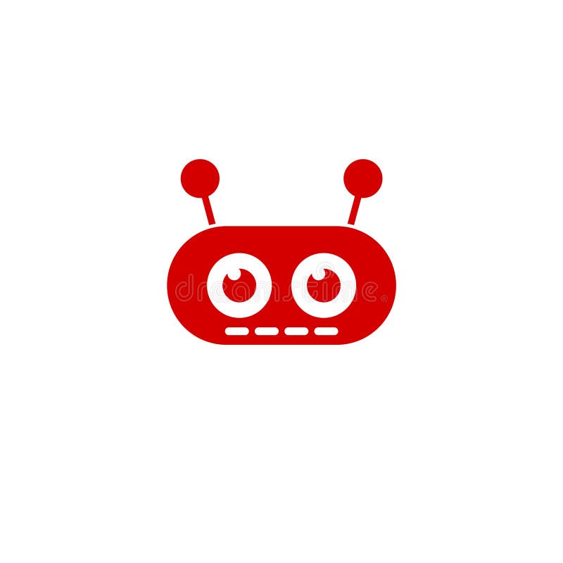 Robot avatar icon or sign stock illustration. Illustration of ...