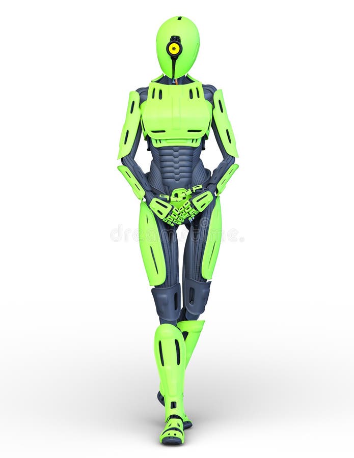 Robot femenino libre illustration Robot femenino libre illustration