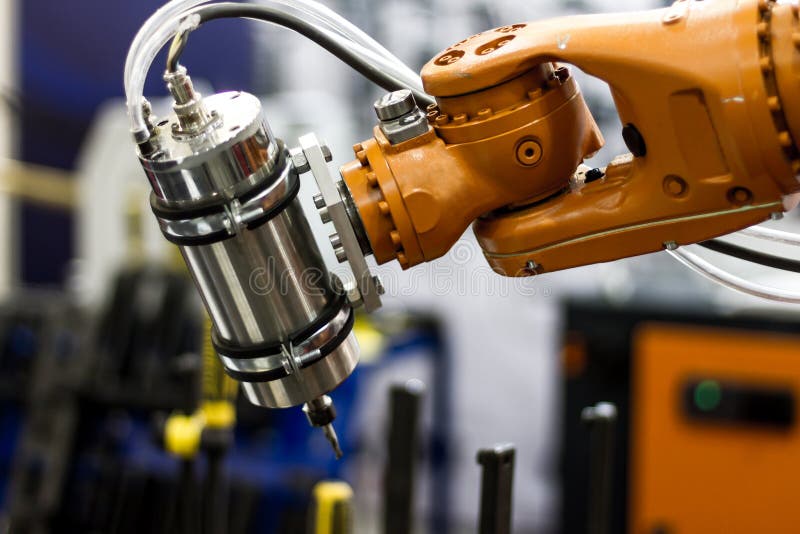 Robot hand royalty free stock photography