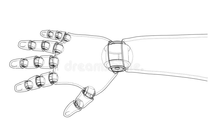 How to Draw a Robot Arm Step by Step ( Narrated ) - YouTube