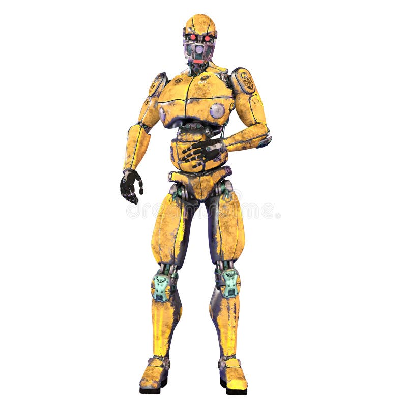 Robot stock illustration