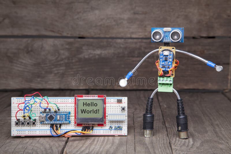 A robot made from discarded computer parts, on show at Bainaohui IT Store  in Beijing, China. ** ** Stock Photo - Alamy