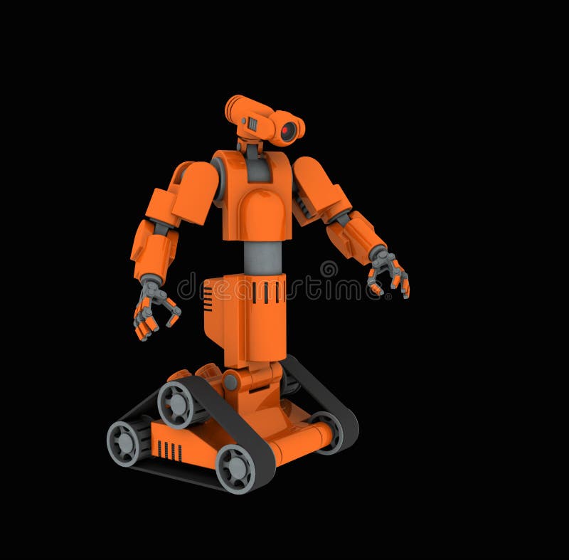 Robot medico illustrazione di stock