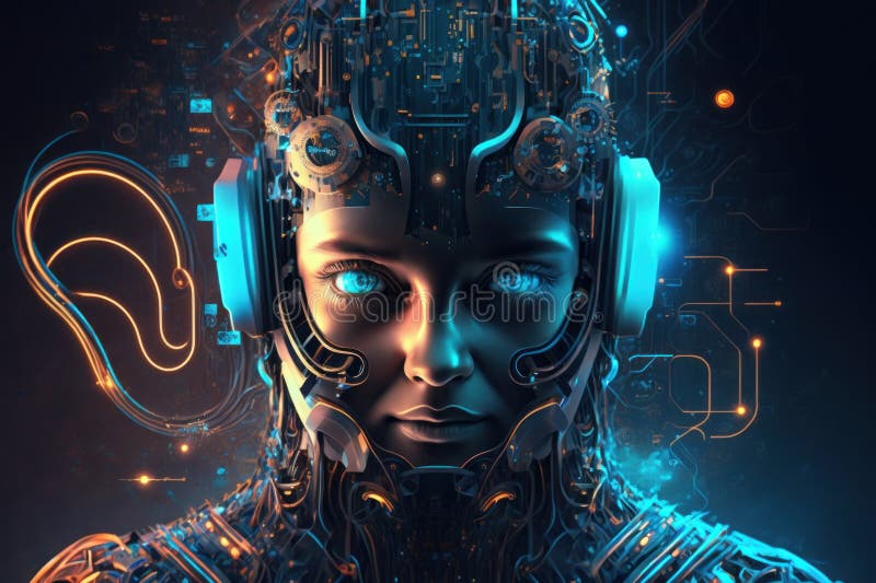 Robot. New technologies. Artificial intelligence. GPT Chat. openAI. Wallpaper. Background. Technology robot ai engineering. Cyber futuristic. Technologies of artificial intelligence. For social networks. Illustrations. Blockchain. Neural Networks.
