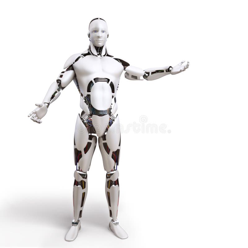 Robot_p1 vector illustration