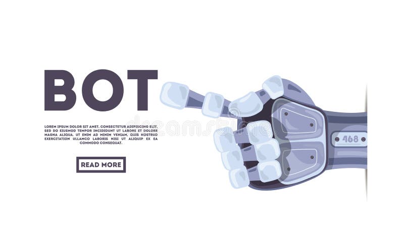Robot ręki gest larwa Machinalnej technologii inżynierii maszynowy symbol Futurystyczny projekta pojęcie royalty ilustracja Robot ręki gest larwa Machinalnej technologii inżynierii maszynowy symbol Futurystyczny projekta pojęcie royalty ilustracja