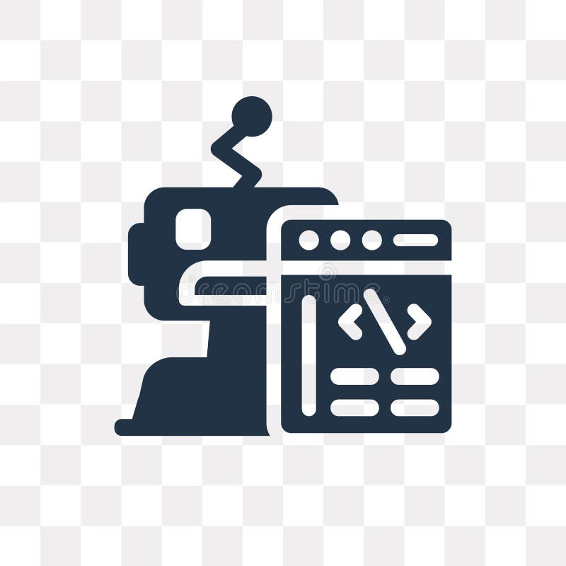 Robot Vector Icon Isolated On Transparent Background Robot Tra Stock Vector Illustration Of Technology Character Robot Vector Icon Isolated On Transparent Background Robot Tra Stock Vector Illustration Of Technology Character