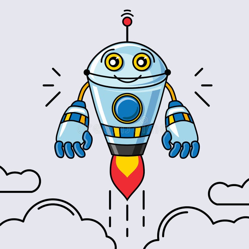 Robot vector. Robot on a white background. Robot illustration. Robot vector. Robot poster. Robot Vector illustration royalty free illustration Robot vector. Robot on a white background. Robot illustration. Robot vector. Robot poster. Robot Vector illustration royalty free illustration