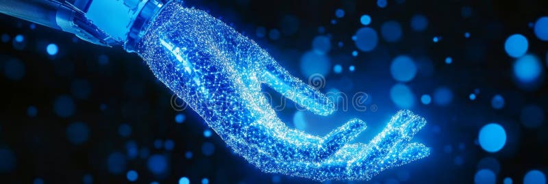 Robotic Arm Precision in Automated Manufacturing Advanced robotic arm precision engineering automated manufacturing royalty free illustration