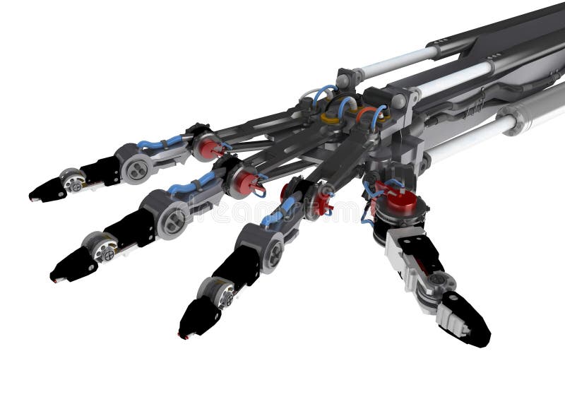 Robotic Hand royalty free illustration