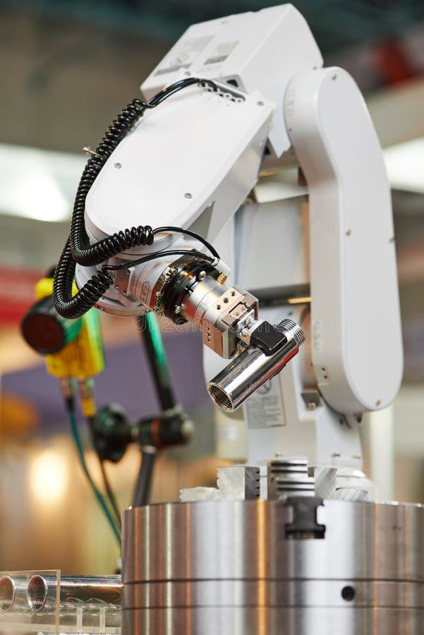 robotics braço do manipulador com detalhe