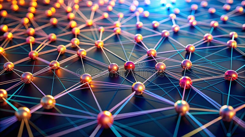 Robust Network Architecture A Minimalist Illustration of Redundant Data Pathways for Uninterrupted System Operation vector illustration