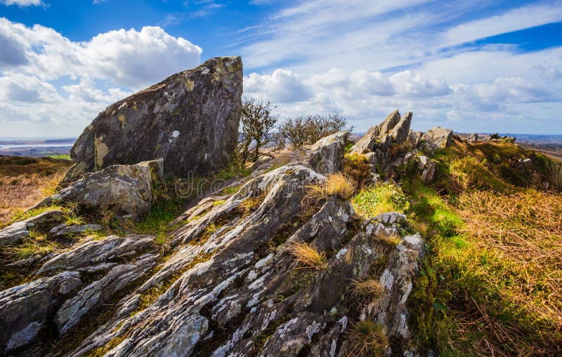 Roc`h Trevezel summit of Brittany