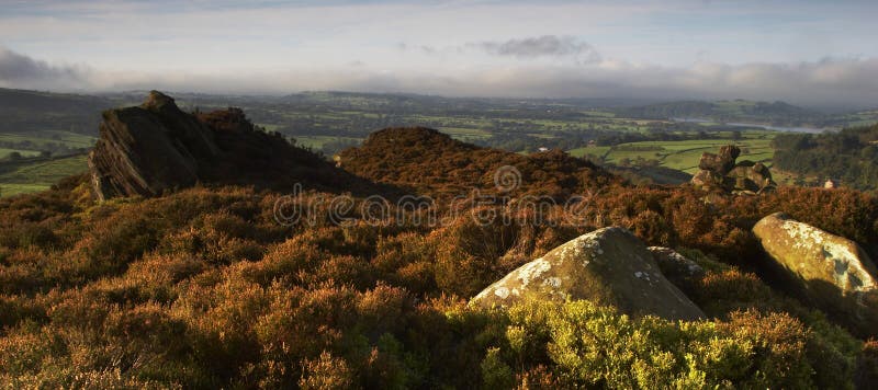 Rocha do Moorland fotografia de stock royalty free Rocha do Moorland fotografia de stock royalty free