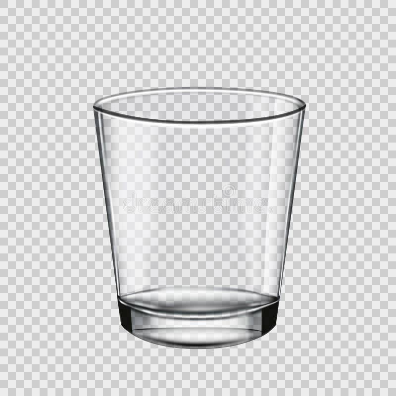 Roches en verre vides pour les boissons alcoolisées, verre transparent Vecteur illustration de vecteur Roches en verre vides pour les boissons alcoolisées, verre transparent Vecteur illustration de vecteur