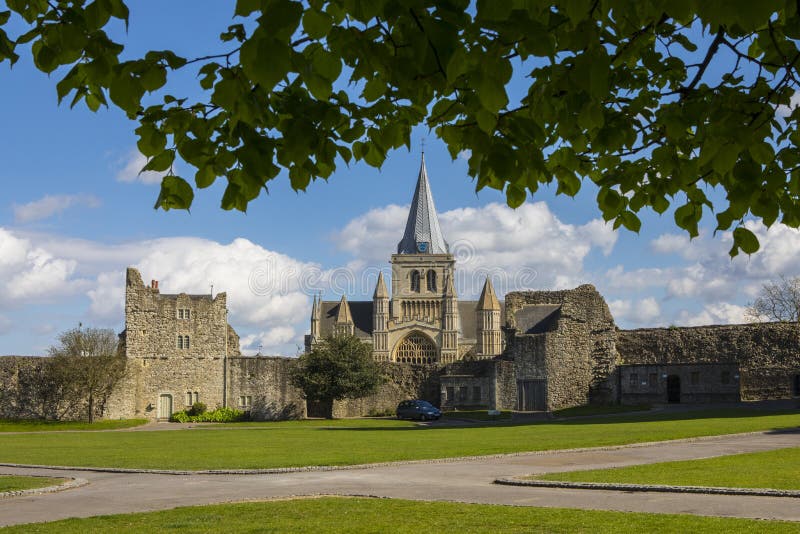 Rochester Cathedral in Kent, UK