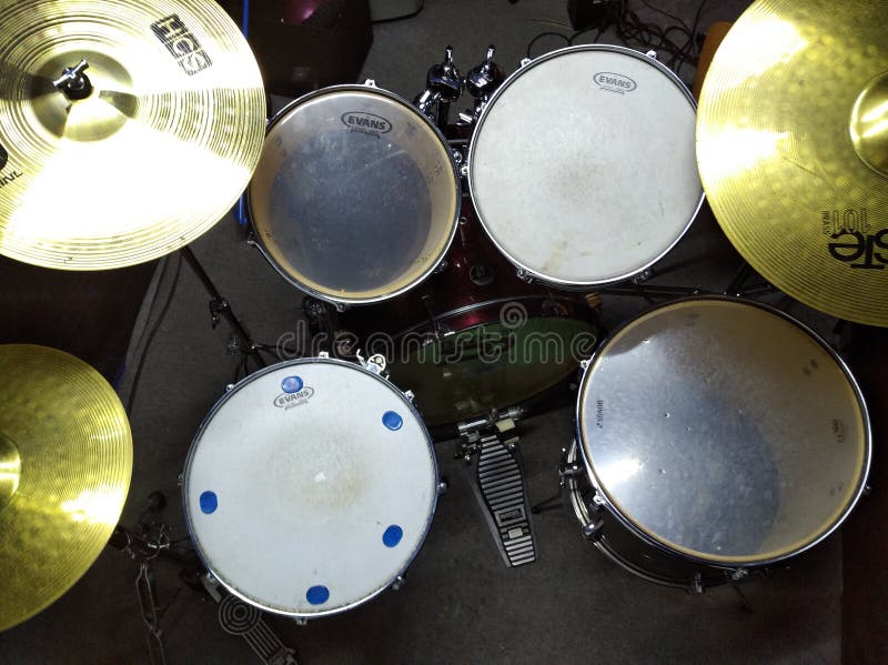 Rock Bands Drum Kit Editorial Photo Image Of Music 217625416