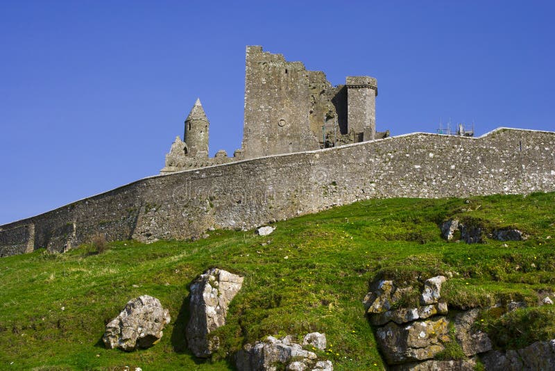 Rock of Cashel in Ireland royalty free stock photography