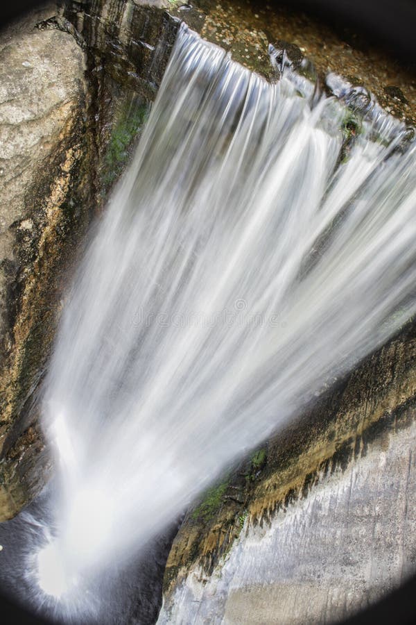 Rock city falls stock image. Image of rock, smooth, waterfall 112308381