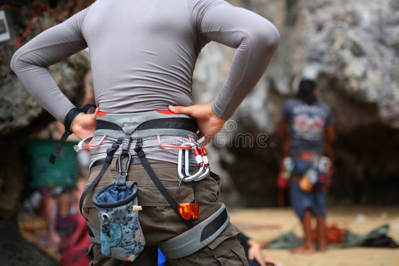 Rock climber gear. royalty free stock image Rock climber gear. royalty free stock image