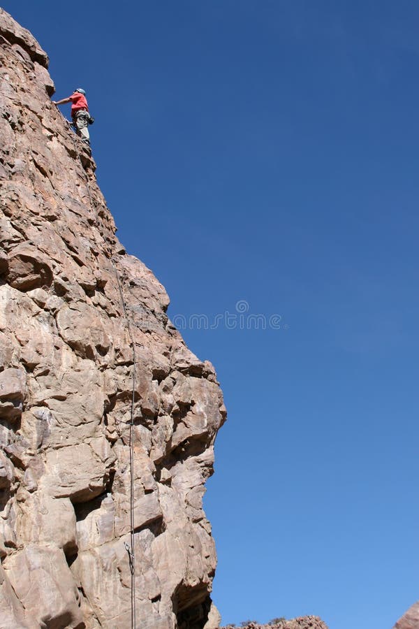 Rock Climbing in Southern California Stock Photo Image of climbing