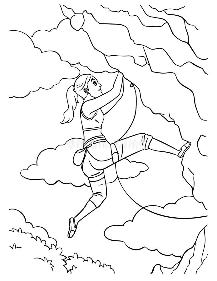 rock art coloring page