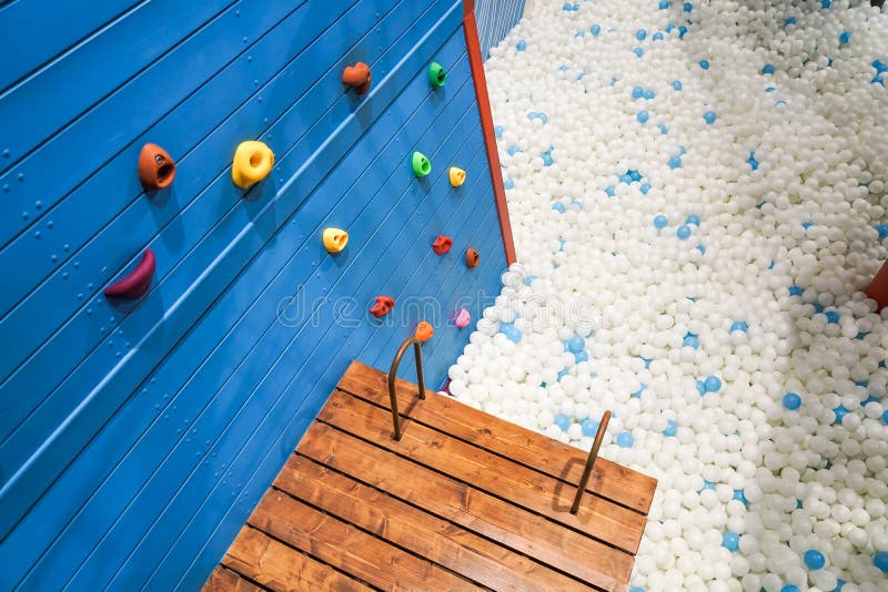 Rock climbing holds for kids stock image Rock climbing holds for kids stock image