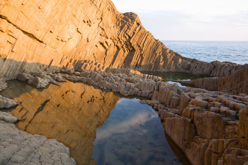 Rock formation royalty free stock photos