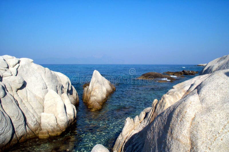 Rock formations 3 stock images