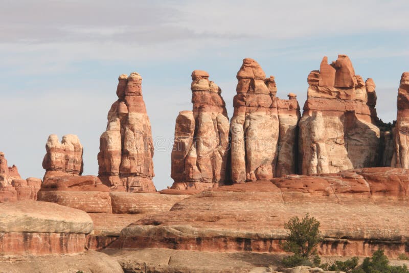 Rock formations in Canyonlands
