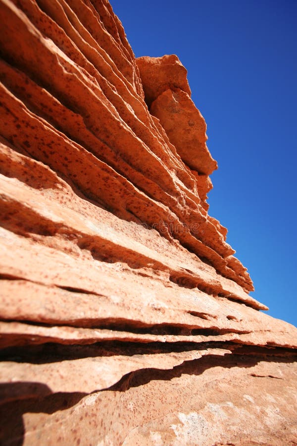 Rock Formations at Horseshoe Bend Stock Image Image of plateau