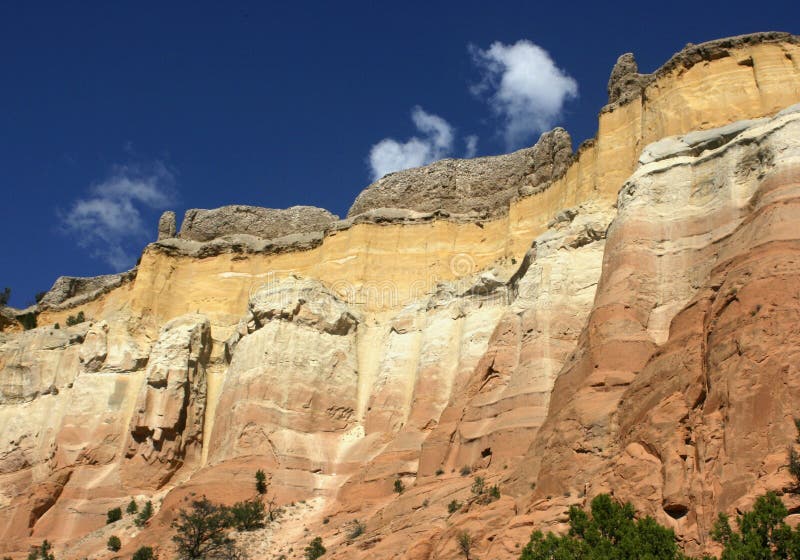 Rock Formations in New Mexico Stock Photo Image of sedimentary