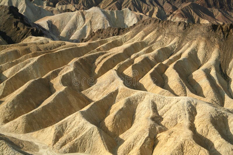 Rock Formations at the Zabriskie Point Stock Photo Image of stones