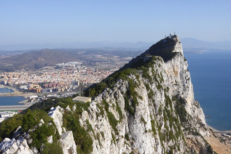 Bellissimo da la roccia da Gibilterra.