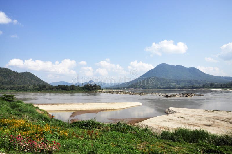 Rock Outdoor Mountain Stone River Asia