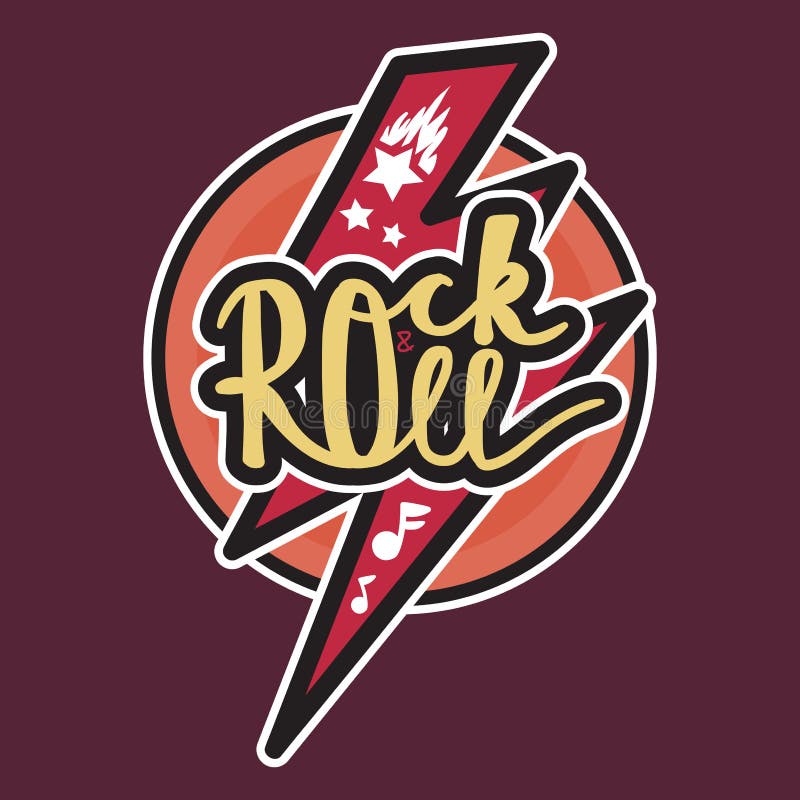 Rock and Roll Lettering