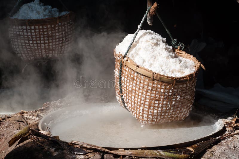 Rock Salt Ponds, Nan, Thailand Stock Photo Image of saline, sicily