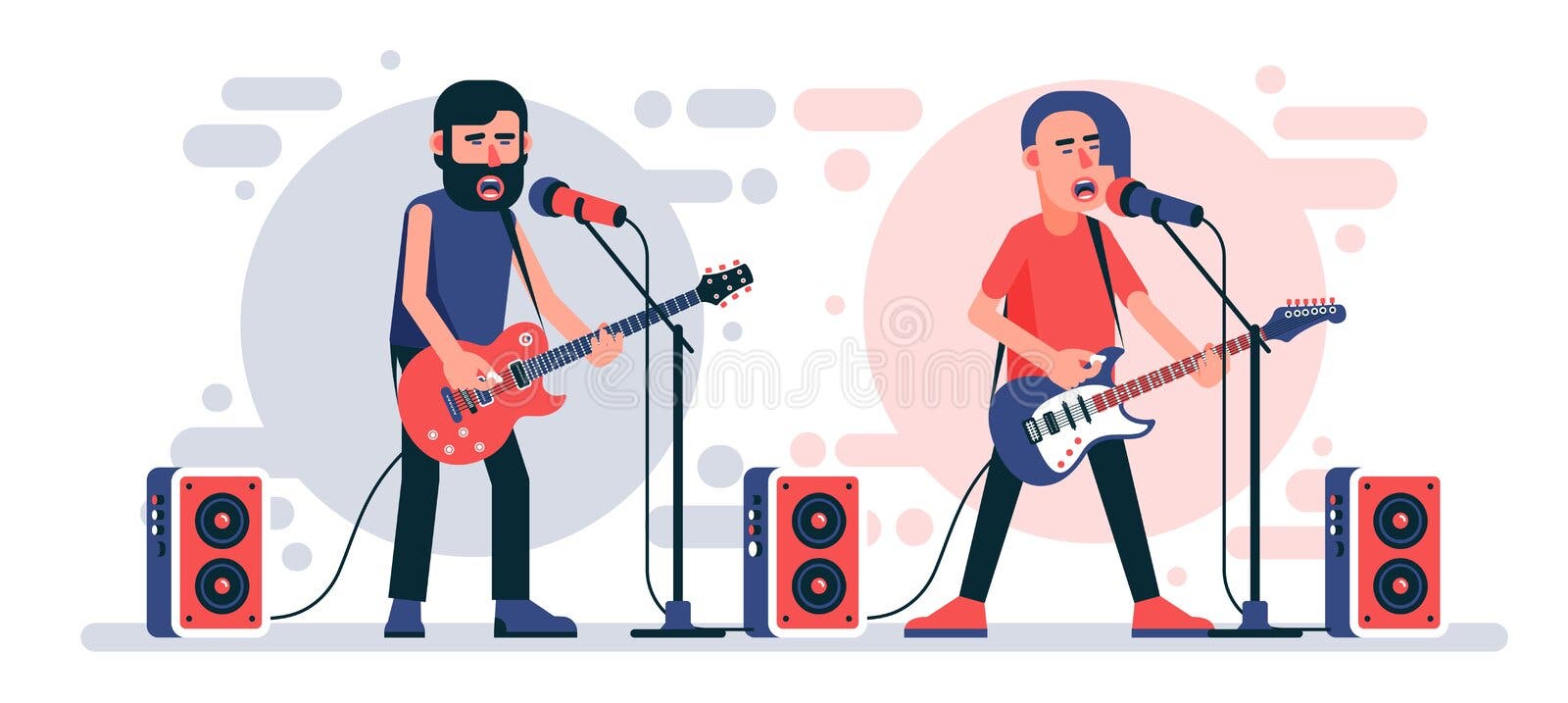 Male rockstar Stock Vector Images - Alamy