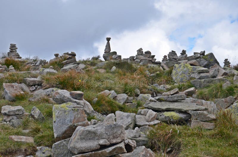 Rock stacks in low tatras