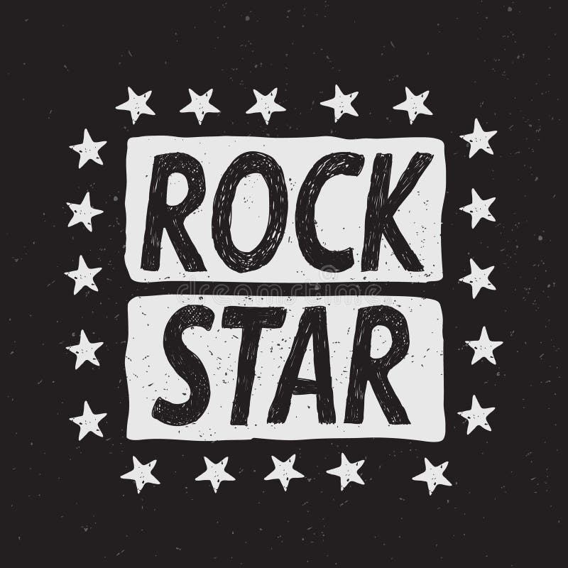 Rock Star Prints Label Stock Illustrations – 31 Rock Star Prints Label ...