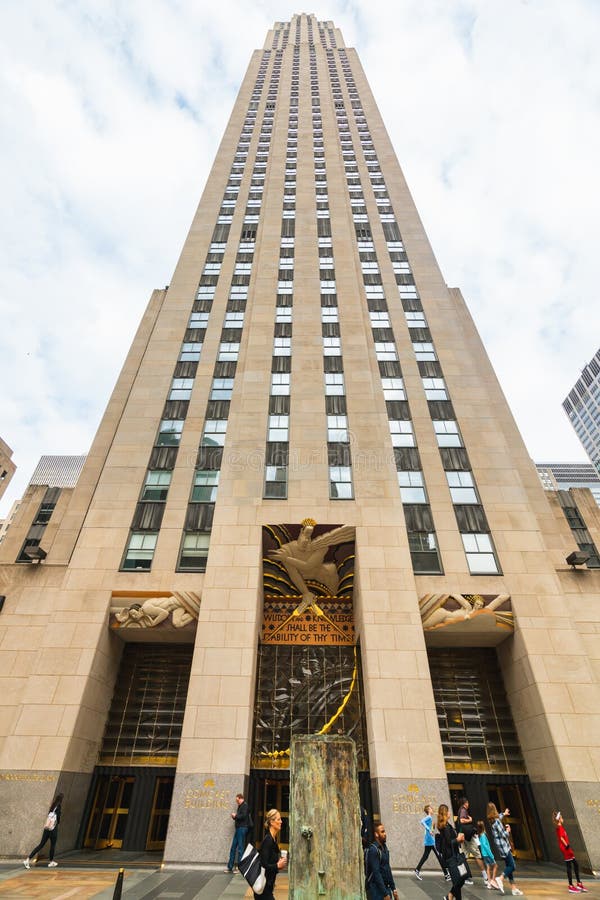 Rockefeller Center di New York, Midtown Manhattan fotografie stock libere da diritti Rockefeller Center di New York, Midtown Manhattan fotografie stock libere da diritti