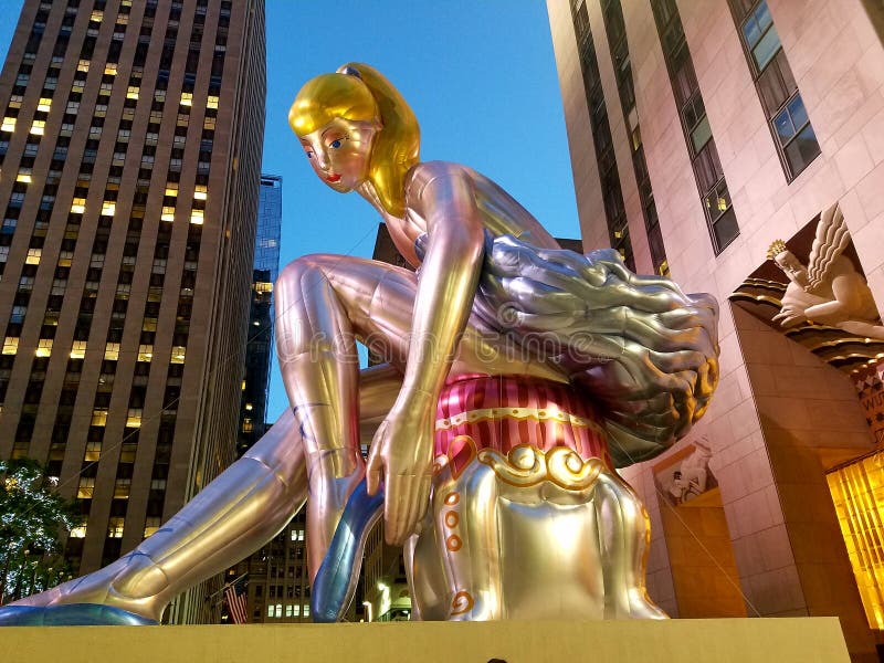 Rockefeller centrum widok balerina obrazy stock Rockefeller centrum widok balerina obrazy stock