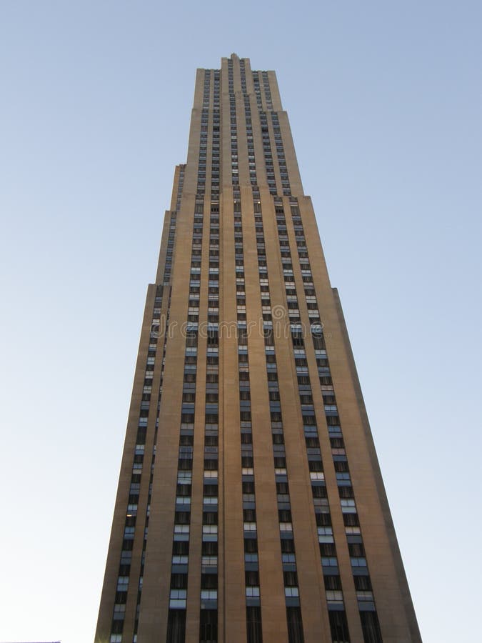 Rockefeller Plaza in New York City, USA