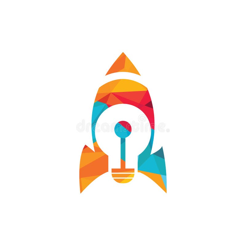 Rocket Bulb Vector Log Design Stock Vector Illustration Of Inspiration Energy Rocket Bulb Vector Log Design Stock Vector Illustration Of Inspiration Energy
