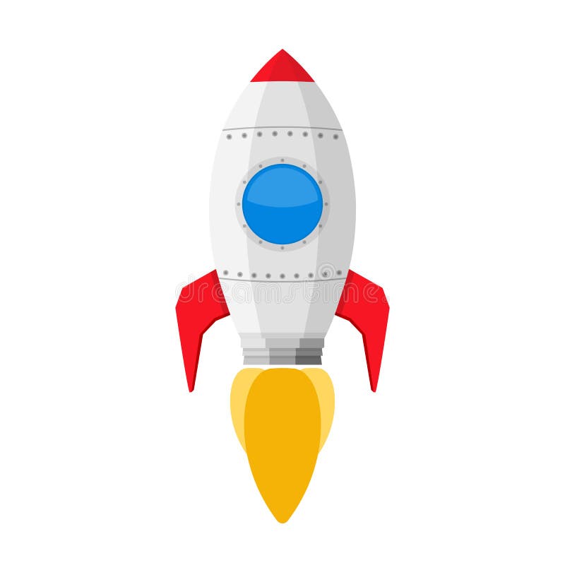 Rocket Icon royalty free illustration