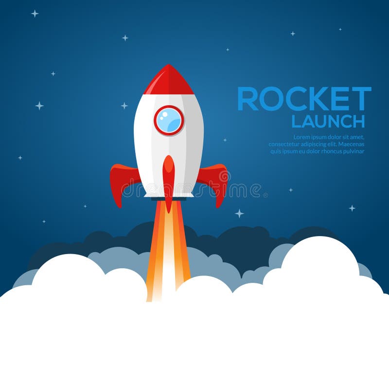 Rocket Launch Illustration. Product Business Launch Concept Design Ship Vector Technology Background Stock Vector - Illustration of design, flame: 125700772 Rocket Launch Illustration. Product Business Launch Concept Design Ship Vector Technology Background Stock Vector - Illustration of design, flame: 125700772