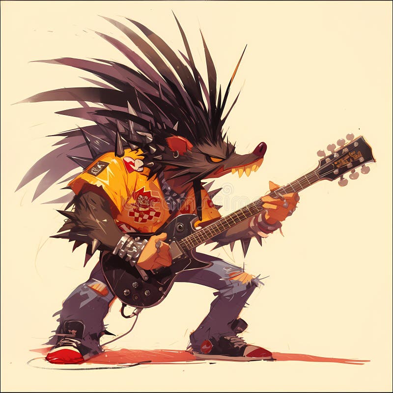Rocknroll illustrazione vettoriale