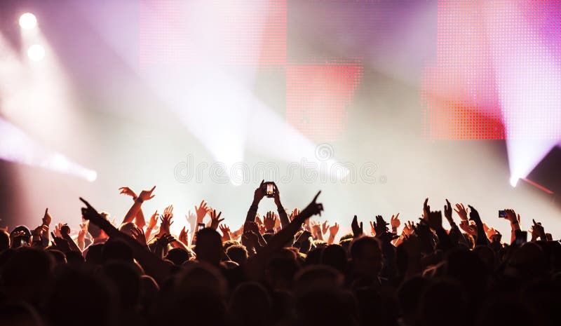 Rockowy koncert zdjęcia stock Rockowy koncert zdjęcia stock